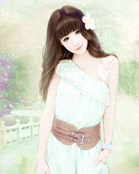 暗黑系少女手绘画